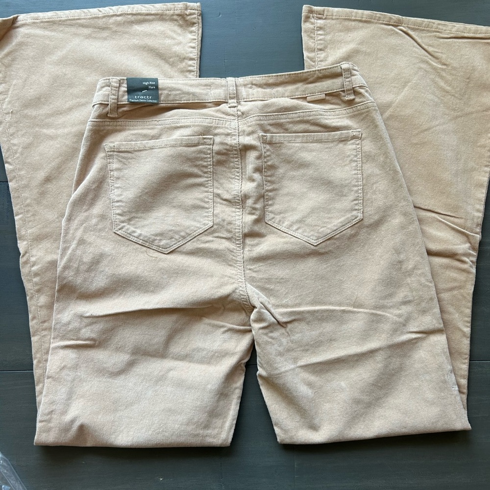 Tractr Beige Denim Pants - Picture 4 of 7